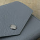 Acier, Blue, And Ivory Passport Holder