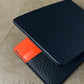 Navy Togo with Orange Poppy Bifold