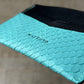 Teal Python Card Holder