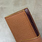 Brown Togo Merlot Chèvre Long Wallet