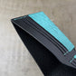 Teal Python Six Pocket Bifold