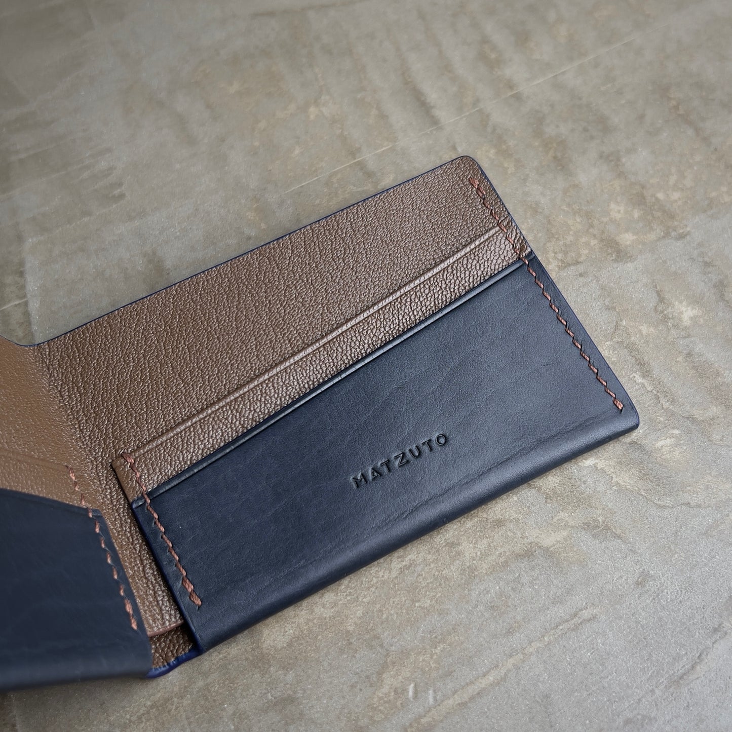 Navy Calfskin