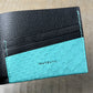 Teal Python Six Pocket Bifold